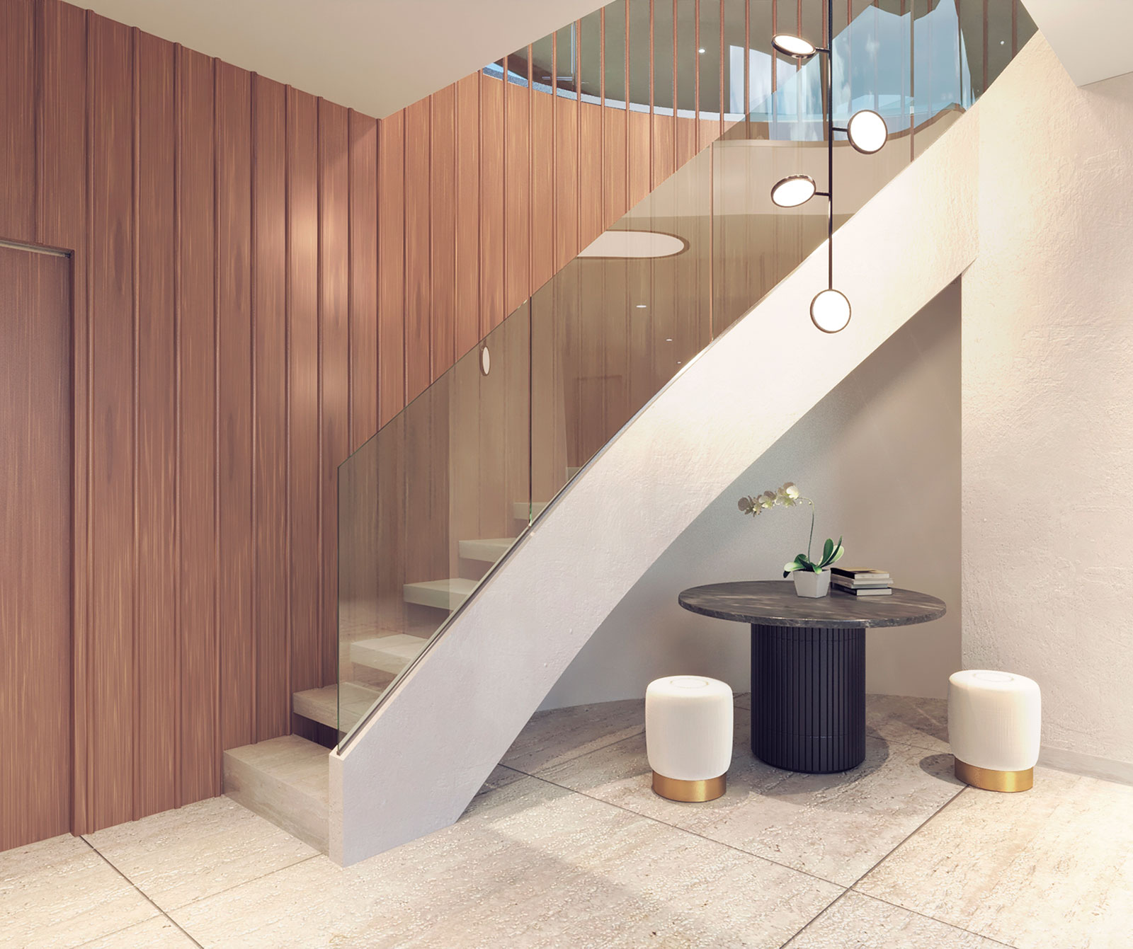 Residences (interior detail) - Wildcat Club